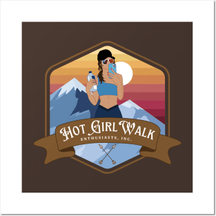 Hot Girl Walk Enthusiasts, Inc. Posters and Art